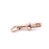 Edwardian 9ct Rose Gold Albert Dog Clip - Image 3