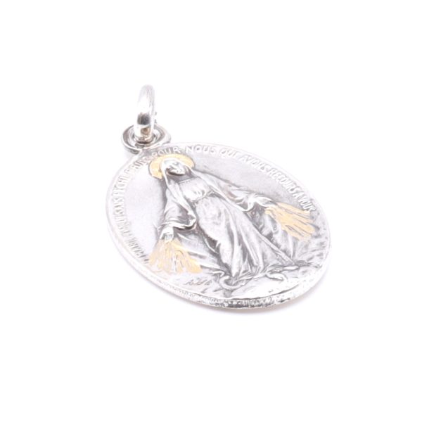 Vintage Silver Miraculous Medal
